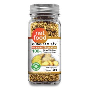 Gừng băm sấy